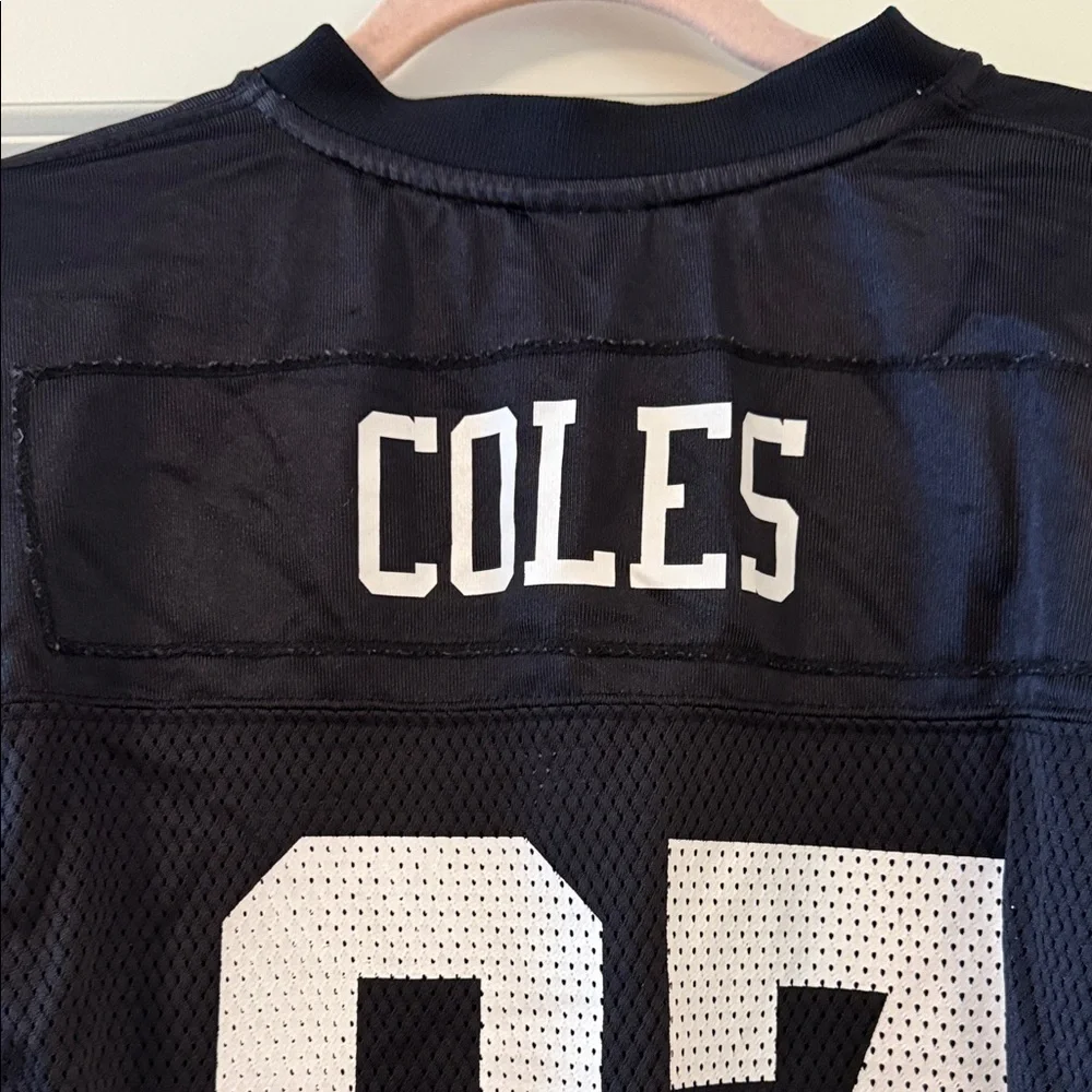 NY JETS NFL Black and Green Football Jersey #87 - Picture 3 of 3